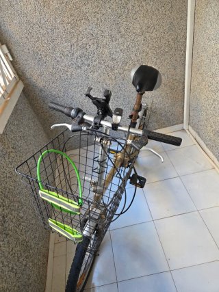 Bicicleta plegable aluminio 8 vel.