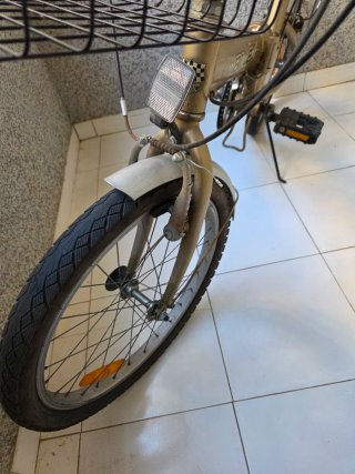 Bicicleta plegable aluminio 8 vel.