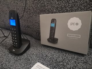 Teléfono Fijo inalámbrico con pantalla iluminada