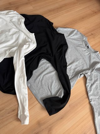 Lote 3 Camisetas Premamá Talla L