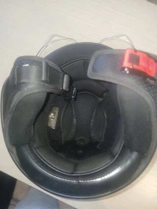 Casco Moto Jet Negro
