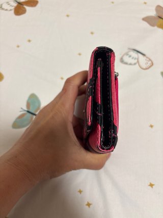 Portafoglio Diesel rosa e nero