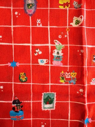 Pañuelo japonés con gatos