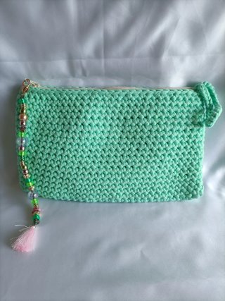 Pochette uncinetto fatta a mano