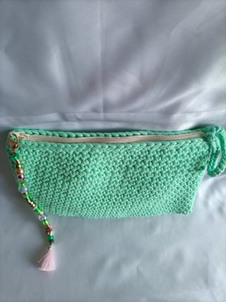 Pochette uncinetto fatta a mano