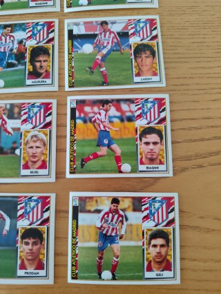 Cromos Futbol Atletico de Madrid 97/98