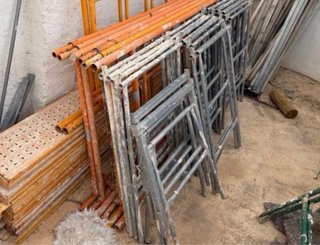 Borriquetes galvanizadas extensibles