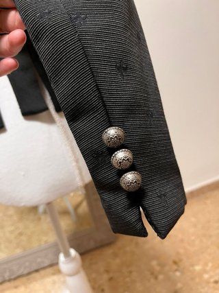 Traje de Fallera Negro Multicolor