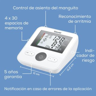 Tensiometro Digital Beurer BM27 Brazo