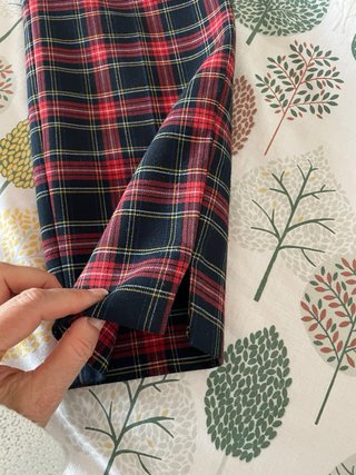 Pantalón cuadros Zara Talla M