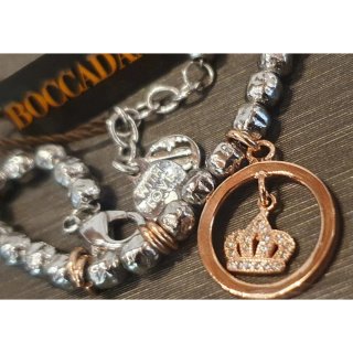 Bracciale Boccadamo con ciondolo corona