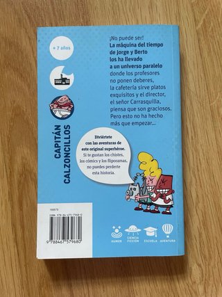 El Capitán Calzoncillos y la dramática aventura...