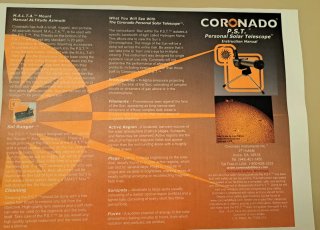 Telescopio Solar Coronado PST