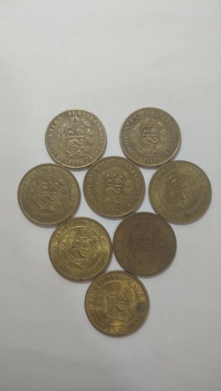 Moneda 10 Soles de Oro Perú Tupac Amaru