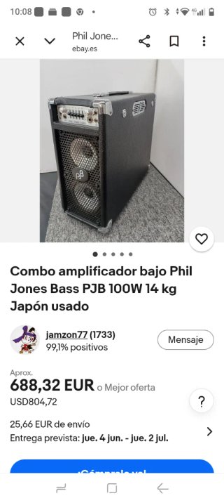 Amplificador Bajo Compacto