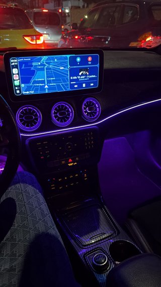 Iluminacion ambiente coches