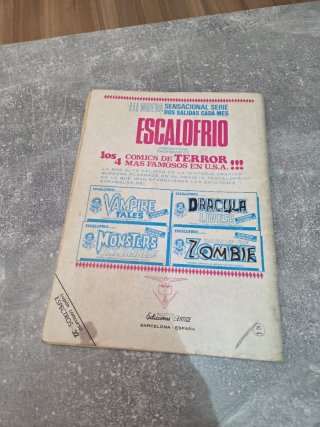 Comic ESPECTROS Ed Vertice 1973
