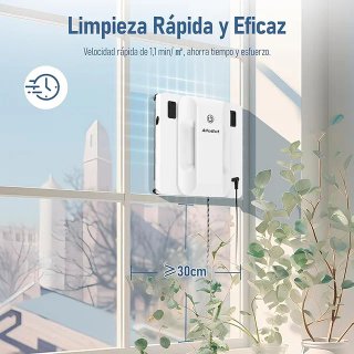 Robot Limpiacristales AlfaBot con Spray