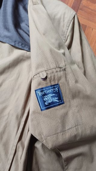 Americana Burberry Algodón Talla XXL