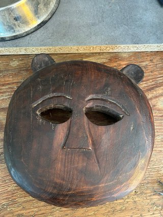 Mascaras decorativas de madera