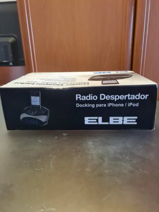 Radio Despertador ELBE Docking iPhone/iPod