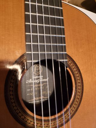 Guitarra Flamenca de Concierto Álvarez y Bernal
