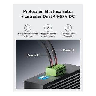 Switch industrial Cudy IG1005P 5 puertos PoE NUEVO