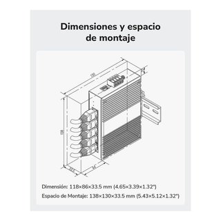 Switch industrial Cudy IG1005P 5 puertos PoE NUEVO