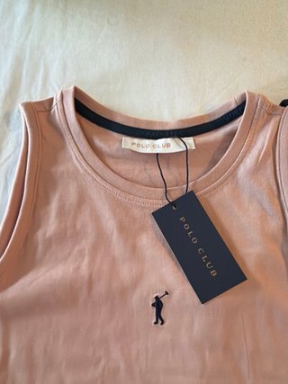 2 Camisetas Polo Club Negra y Rosa