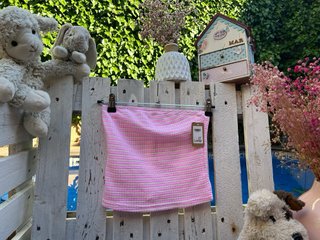 Top rosa SHEIN tejido