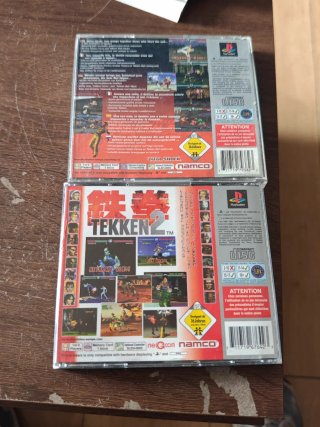 Tekken 2 y Tekken 3 PS1