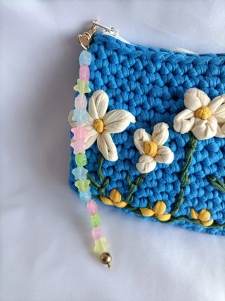 Pochette uncinetto fatta a mano