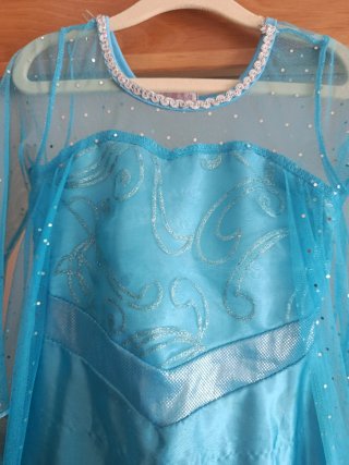 Disfraz Elsa Frozen Talla 4-6 con complementos