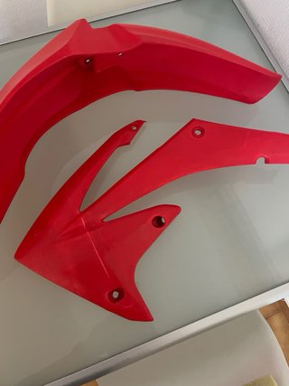 Kit Plásticos Honda CRF Rojo/Blanco