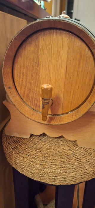 Barril de vino de madera DECORATIVO