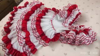 Vestido gitana flamenca niña.