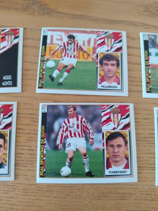Cromos Real Sporting de Gijón 97/98