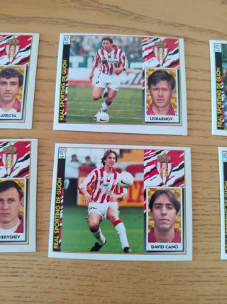 Cromos Real Sporting de Gijón 97/98