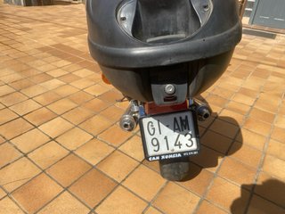 Kawasaki 500 Clásica Cruiser Negra/Azul