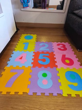 Tappeto Puzzle per Bambini in Gomma Eva