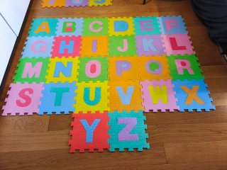 Tappeto Puzzle per Bambini in Gomma Eva