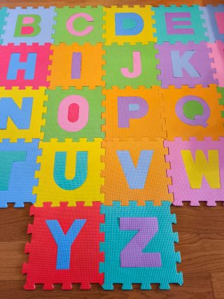 Tappeto Puzzle per Bambini in Gomma Eva