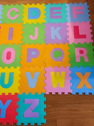 Tappeto Puzzle per Bambini in Gomma Eva