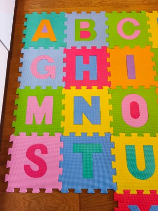 Tappeto Puzzle per Bambini in Gomma Eva