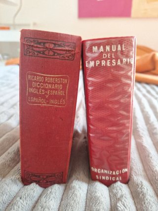Lote 2 libros antiguos