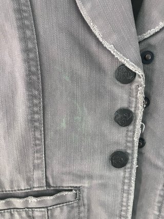 Chaqueta vaquera gris