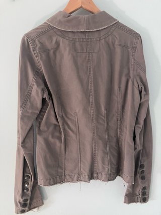 Chaqueta vaquera gris