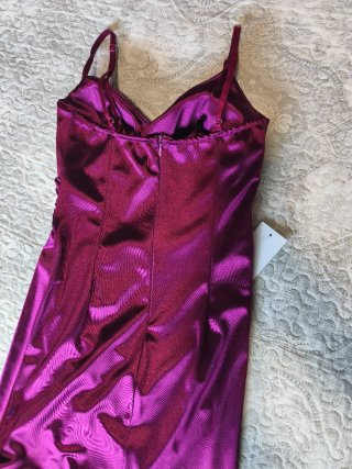 Vestido largo buganvilla para graduación o fiesta