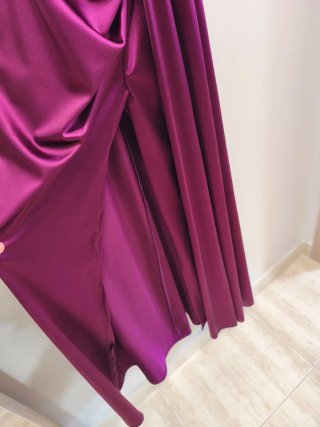 Vestido largo buganvilla para graduación o fiesta