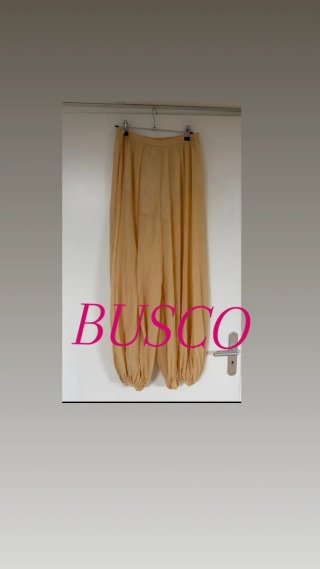 Pantalón bombacho Zara beige